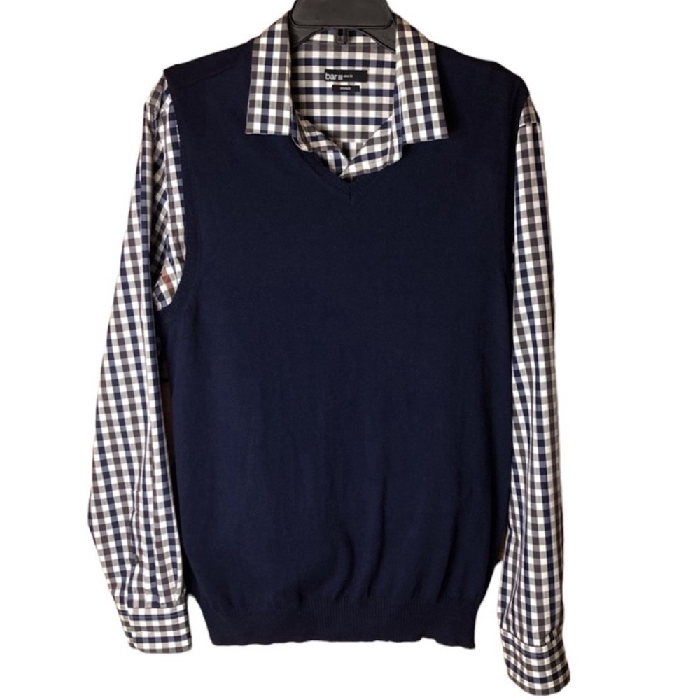 BAR III Down Shirt & CLUB ROMA Vest